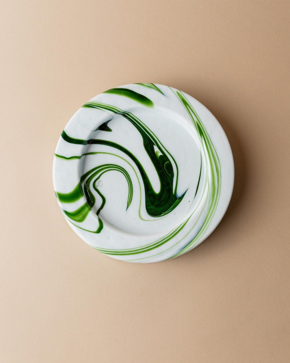 Bol vintage en verre de Murano par Sergio Asti pour Venini Green