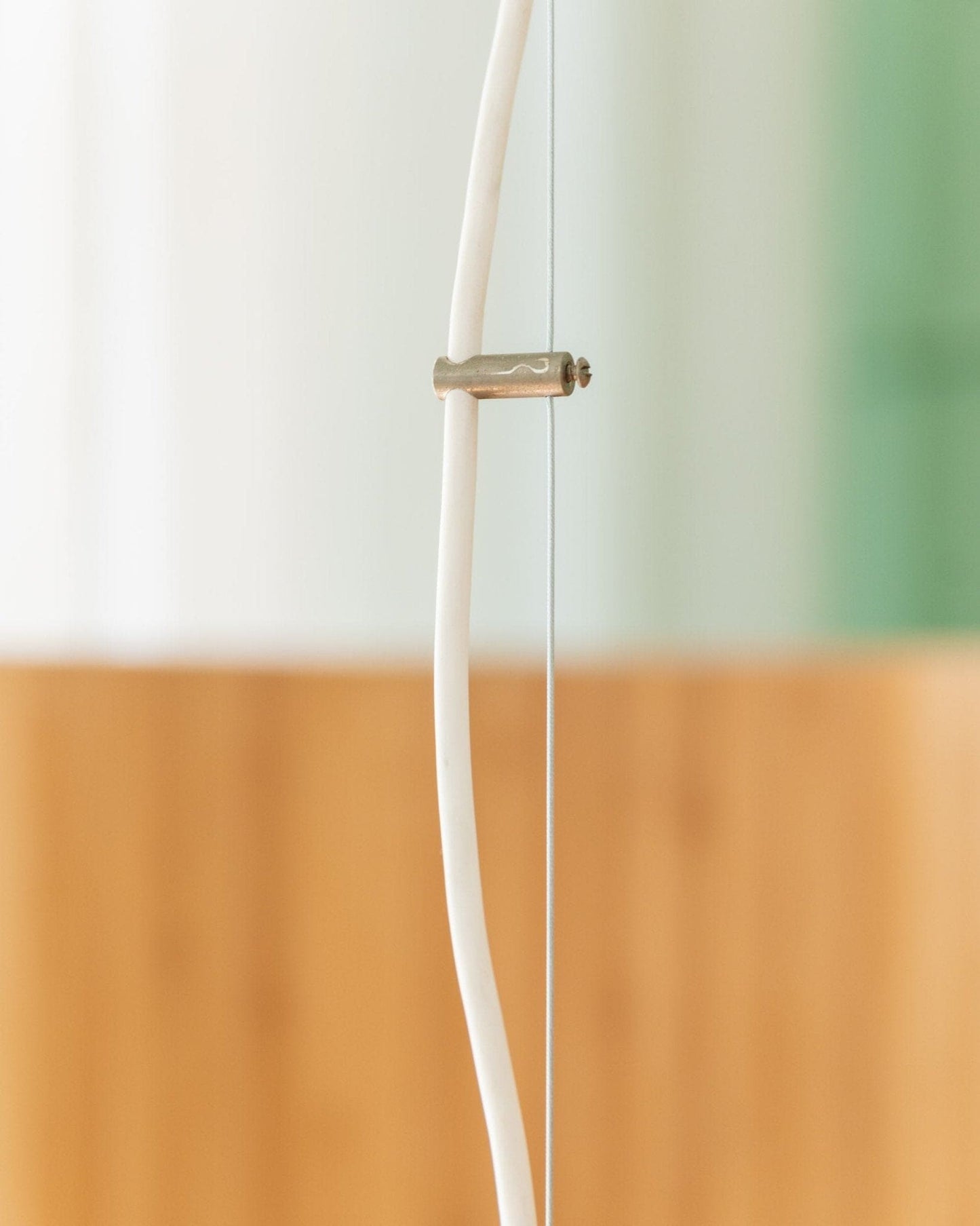 Vintage Murano glass ceiling light by Leola 1960s dotted lampshade