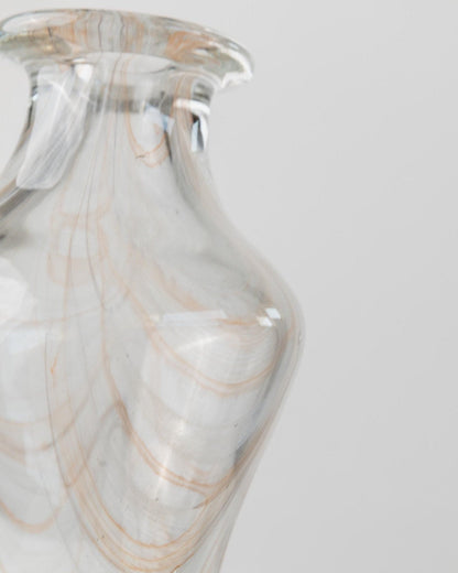 Vintage Murano Glasvase Italien 1970er