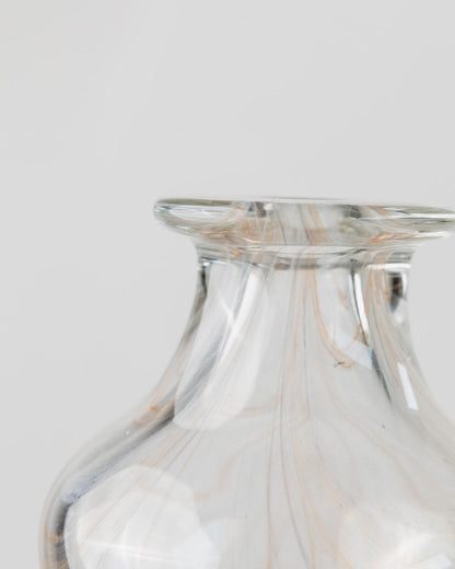 Vintage Murano Glasvase Italien 1970er