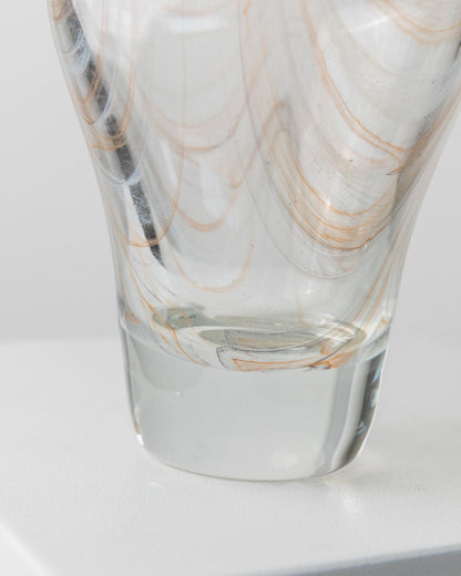 Vintage Murano Glasvase Italien 1970er