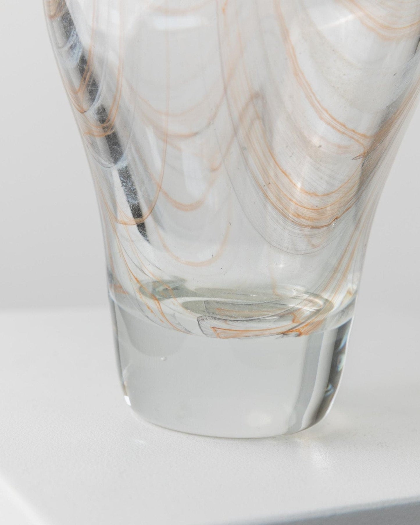 Vintage Murano Glasvase Italien 1970er