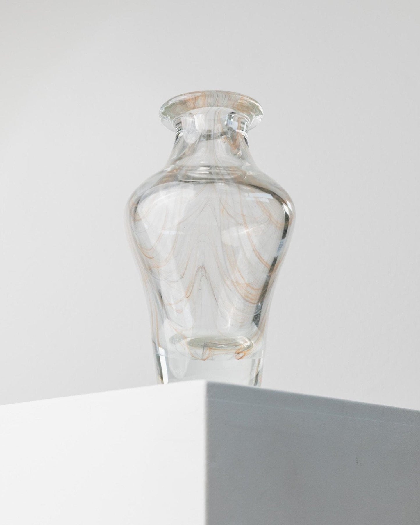 Vintage Murano Glasvase Italien 1970er