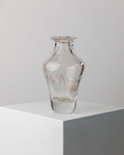 Vintage Murano Glasvase Italien 1970er