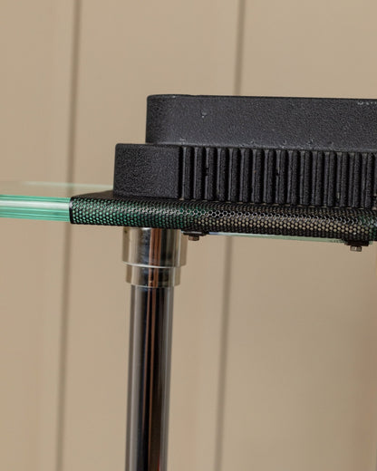 Vintage Tischlampe Bankers von Robert Sonneman für Georges Kovacs schwarz