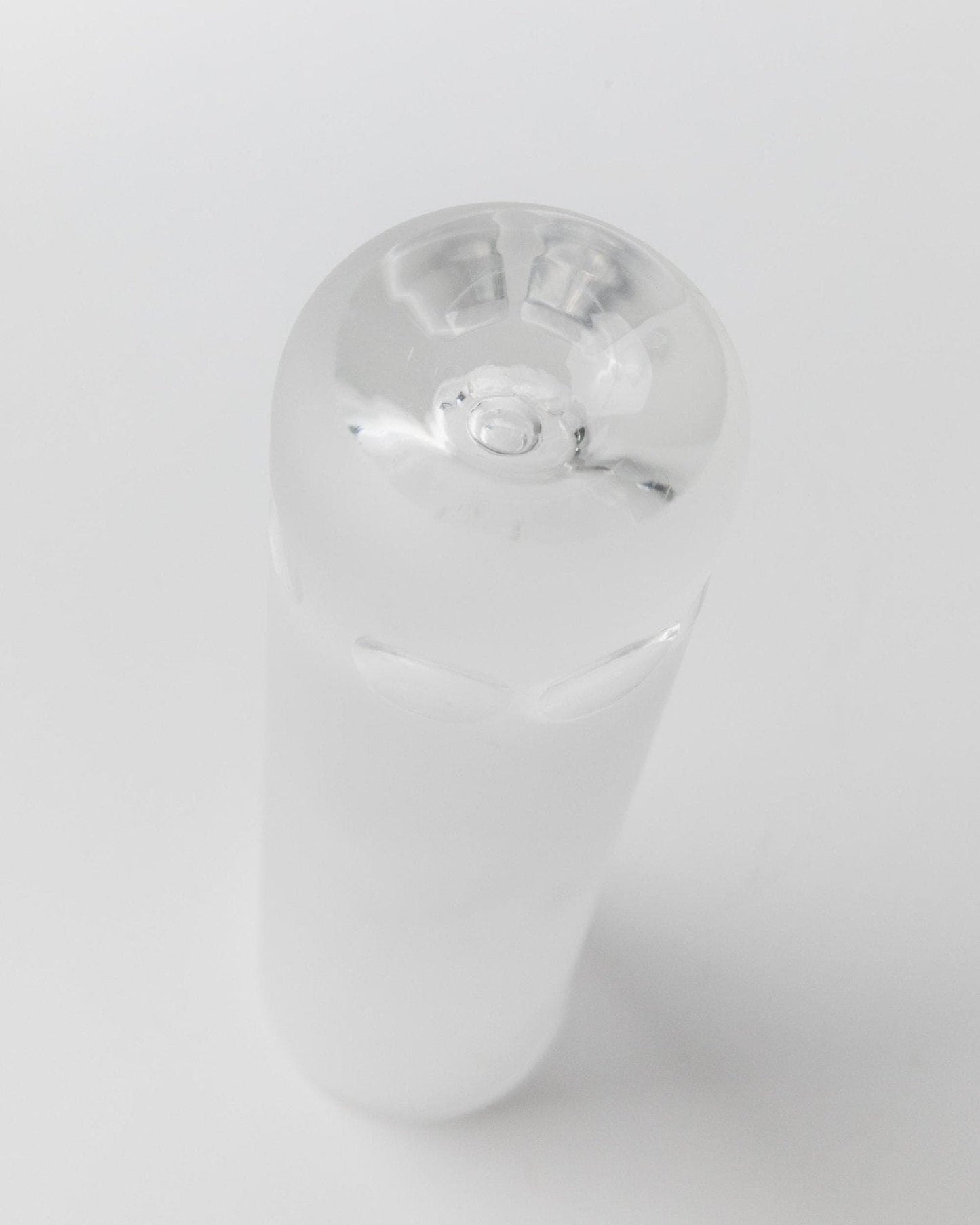 Vintage Murano Trinkglas Eis-Effekt Blasendetails Design Italien 1970er