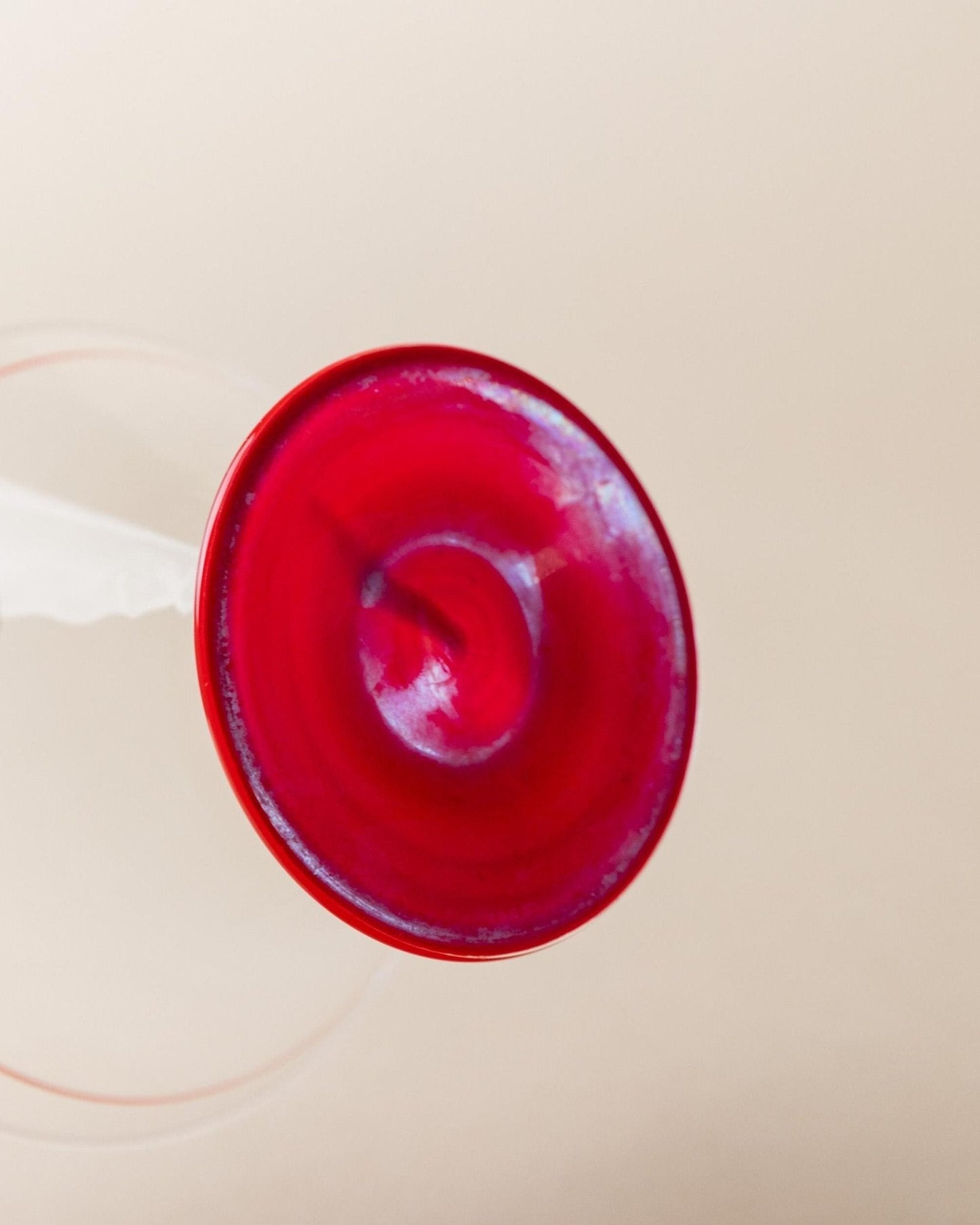 Vintage Drinking Glass Postmodern Memphis Style Italy 1980s Retro Set of 6