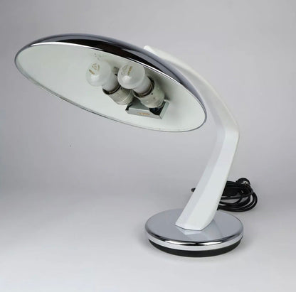 Vintage Tischlampe Boomerang von Luis Pérez de la Oliva für Fase