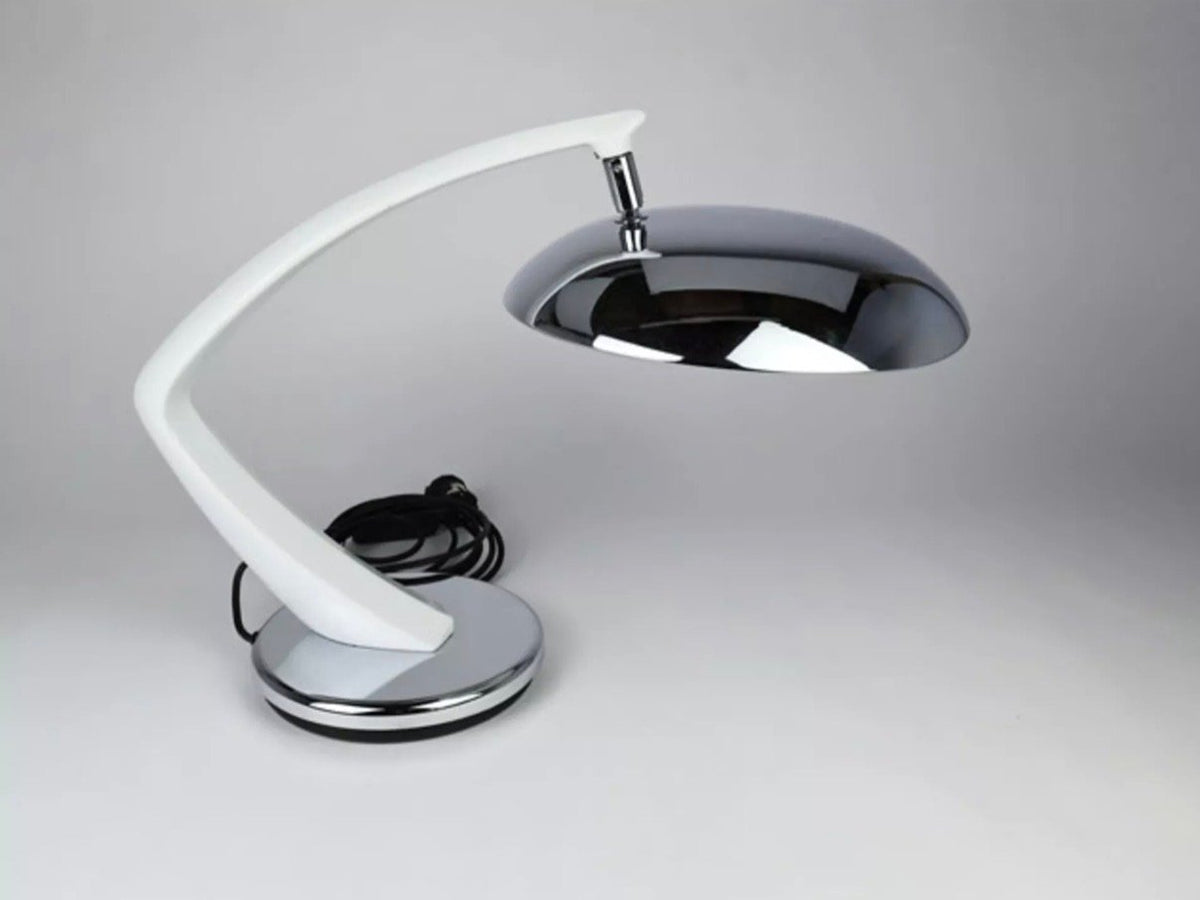 Vintage Tischlampe Boomerang von Luis Pérez de la Oliva für Fase