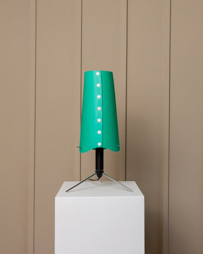 Vintage Tischlampe Memphis-Stil Italien 1980er, verstellbar, schwarz und chrom