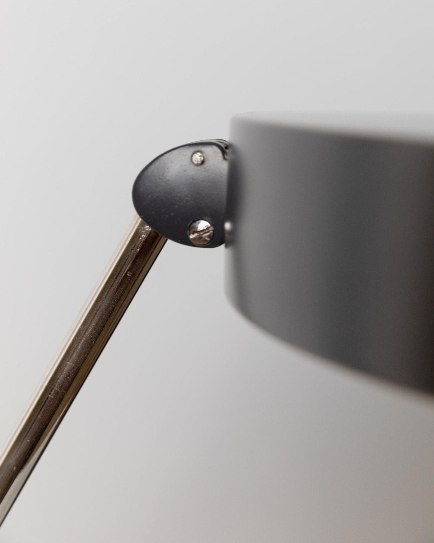 Vintage Tischlampe Anthrazit von Kaiser Idell für Kaiser Leuchten 1960er