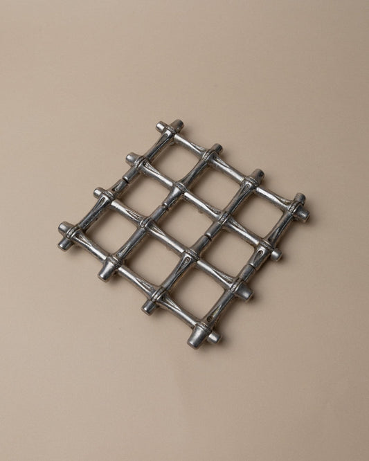 Vintage Untersetzer Bambus Design von FB Rogers