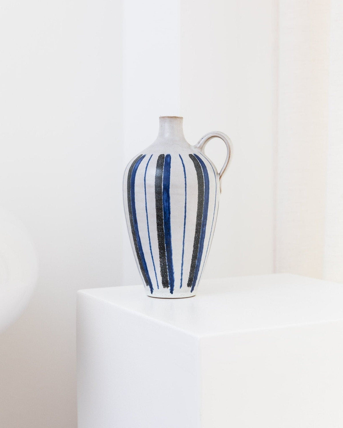 Vintage Vase von Friedel für PGH Bürgel Mid Century Keramik 1960er