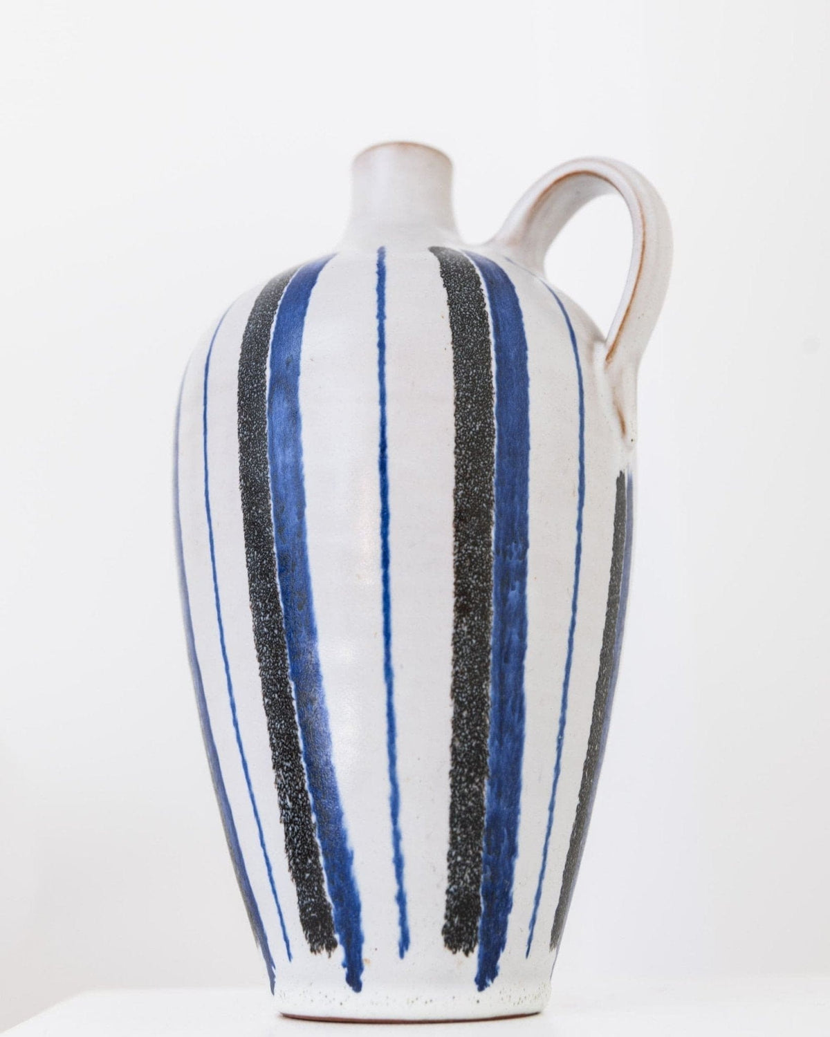 Vintage Vase von Friedel für PGH Bürgel Mid Century Keramik 1960er