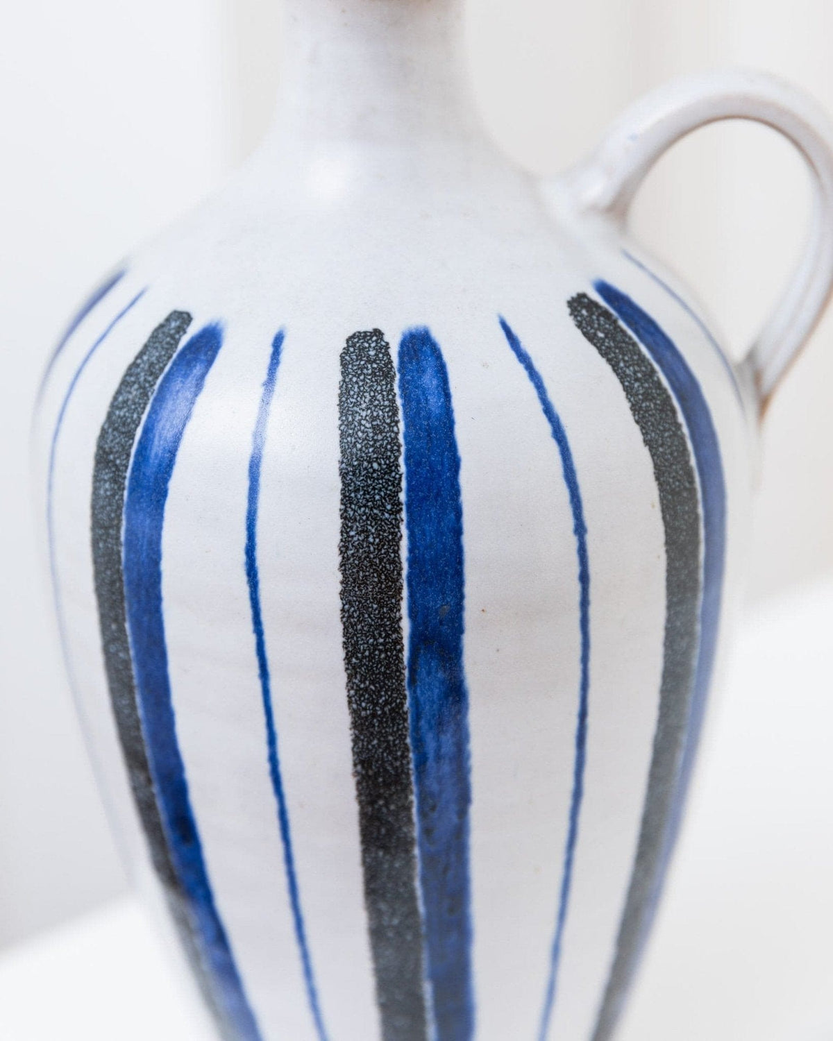 Vintage Vase von Friedel für PGH Bürgel Mid Century Keramik 1960er