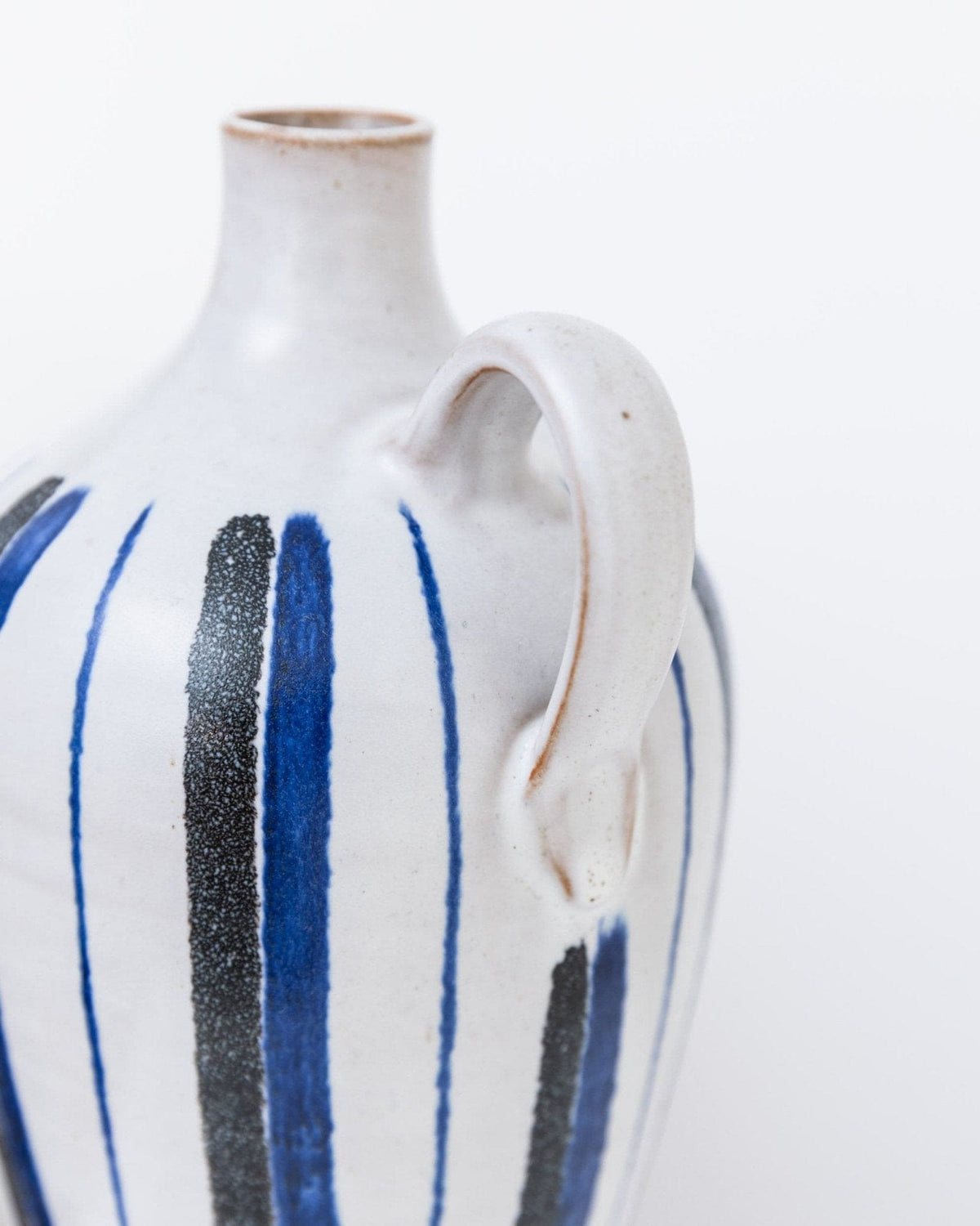 Vintage Vase von Friedel für PGH Bürgel Mid Century Keramik 1960er