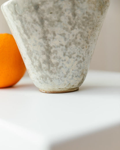 Vintage vase by Gerhard Meisel for ceramics workshop Stahnsdorf 1950s