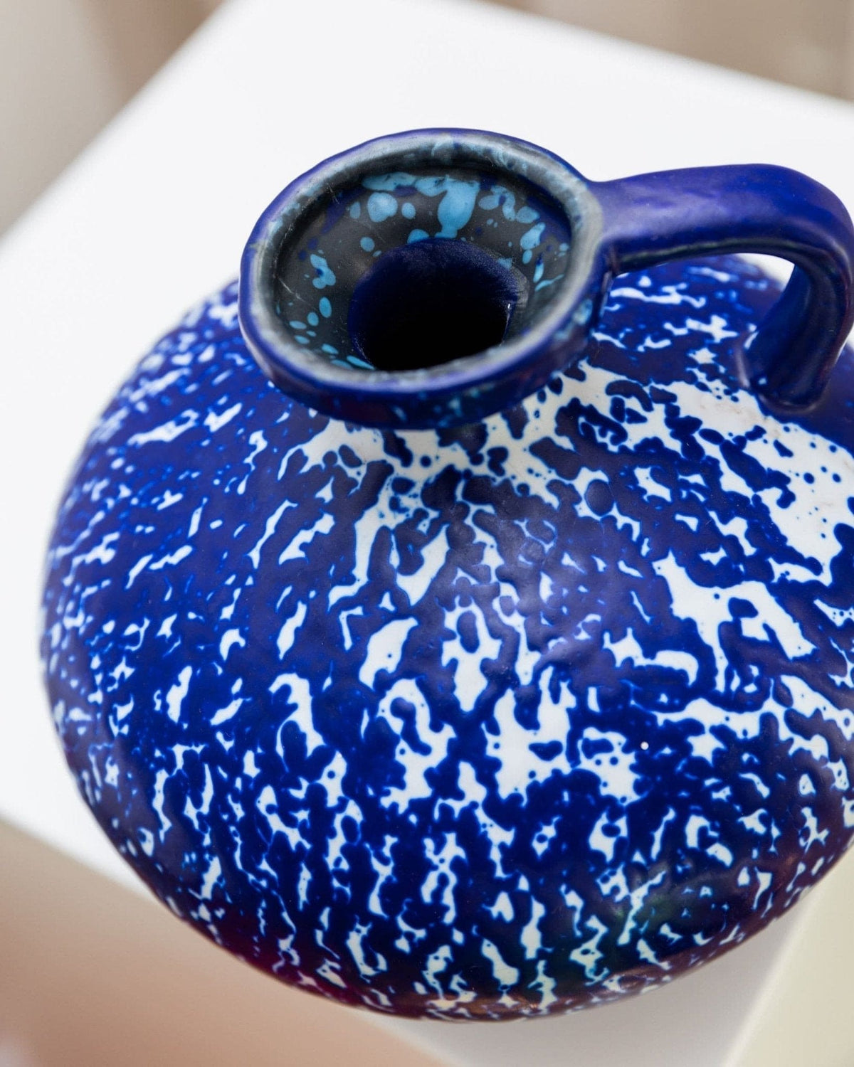 Vintage Vase von VEB Haldensleben 60er Jahre