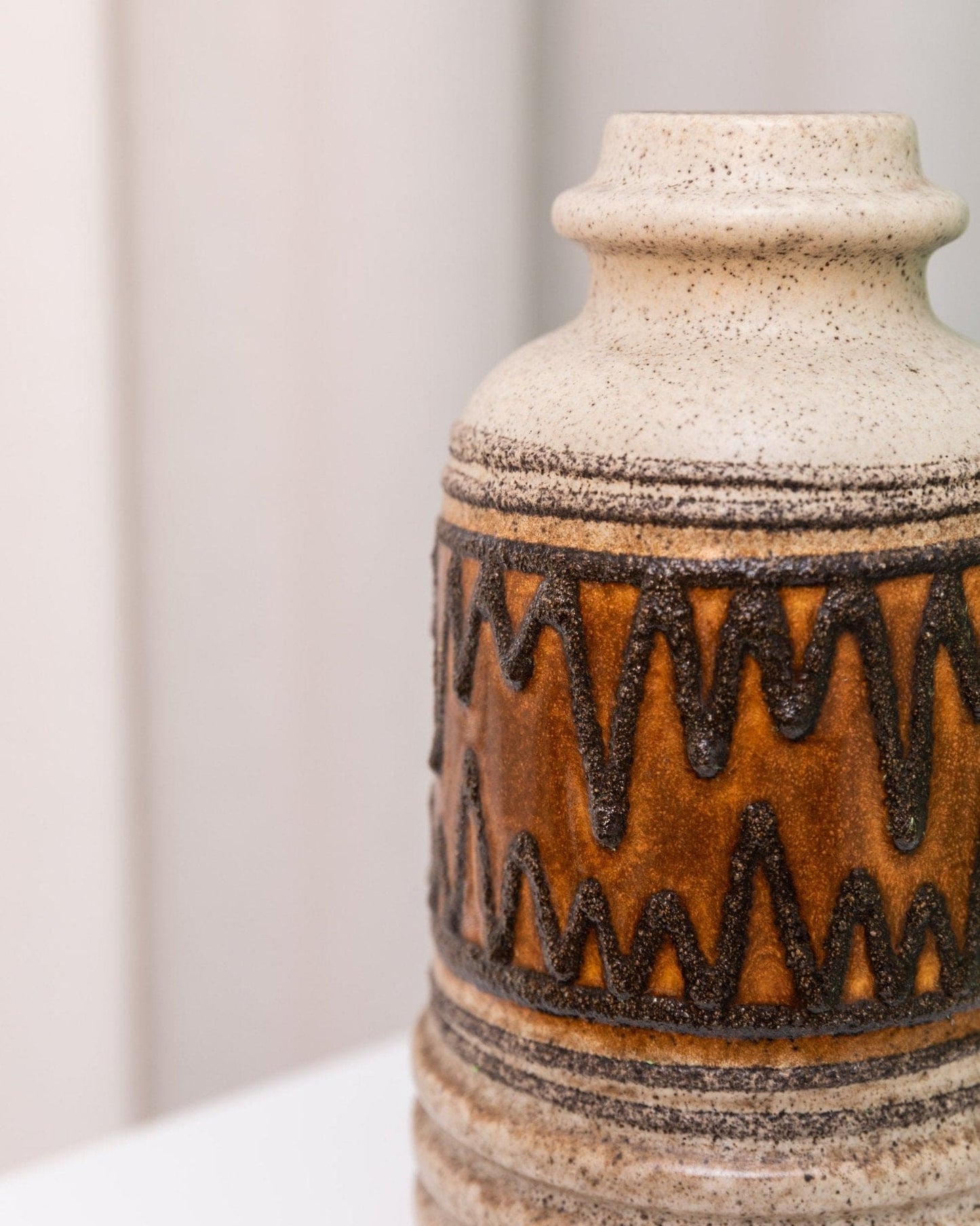 Vintage vase model 2922 by VEB Haldensleben GDR 1960s