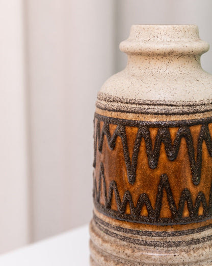 Vintage vase model 2922 by VEB Haldensleben GDR 1960s