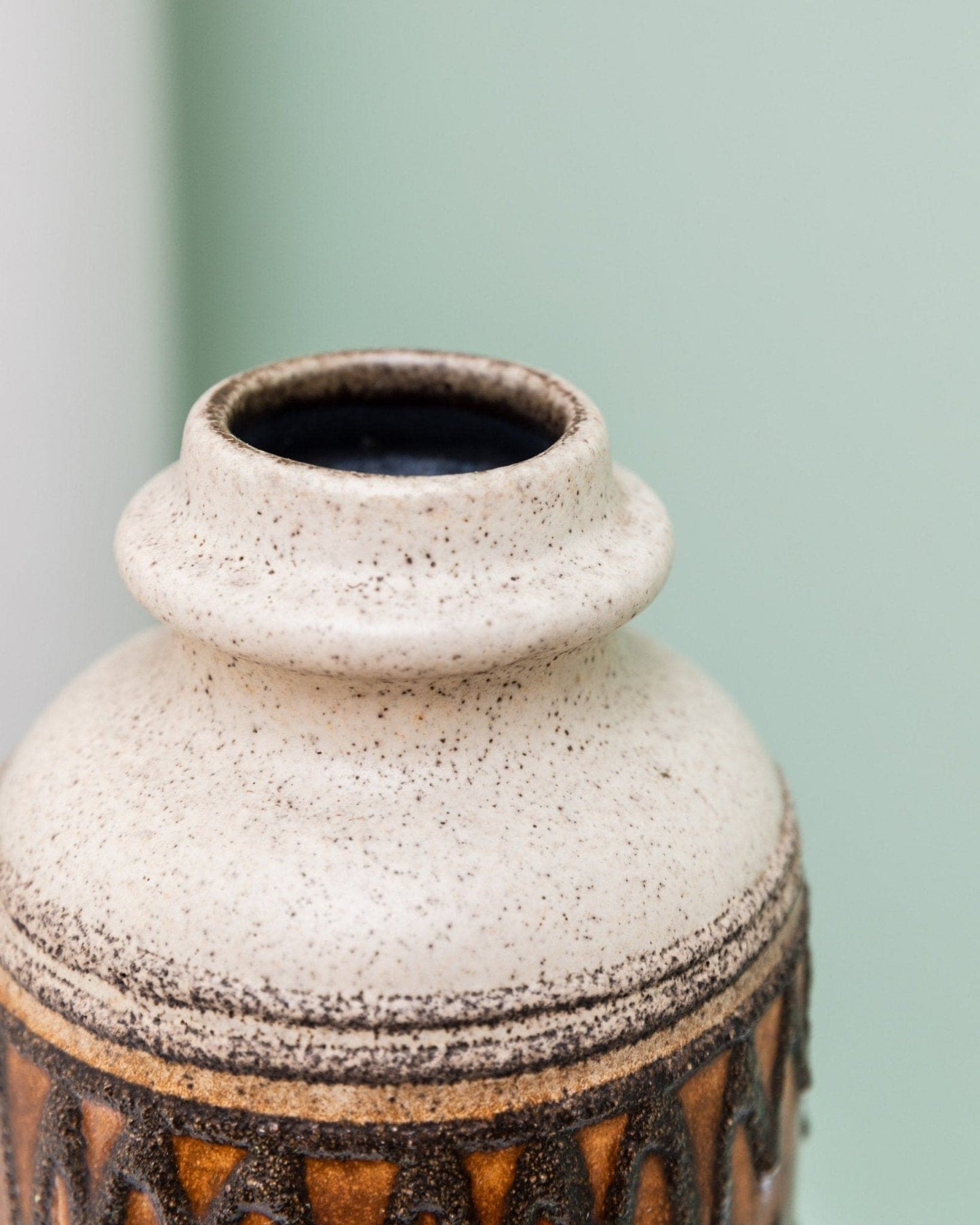 Vintage vase model 2922 by VEB Haldensleben GDR 1960s