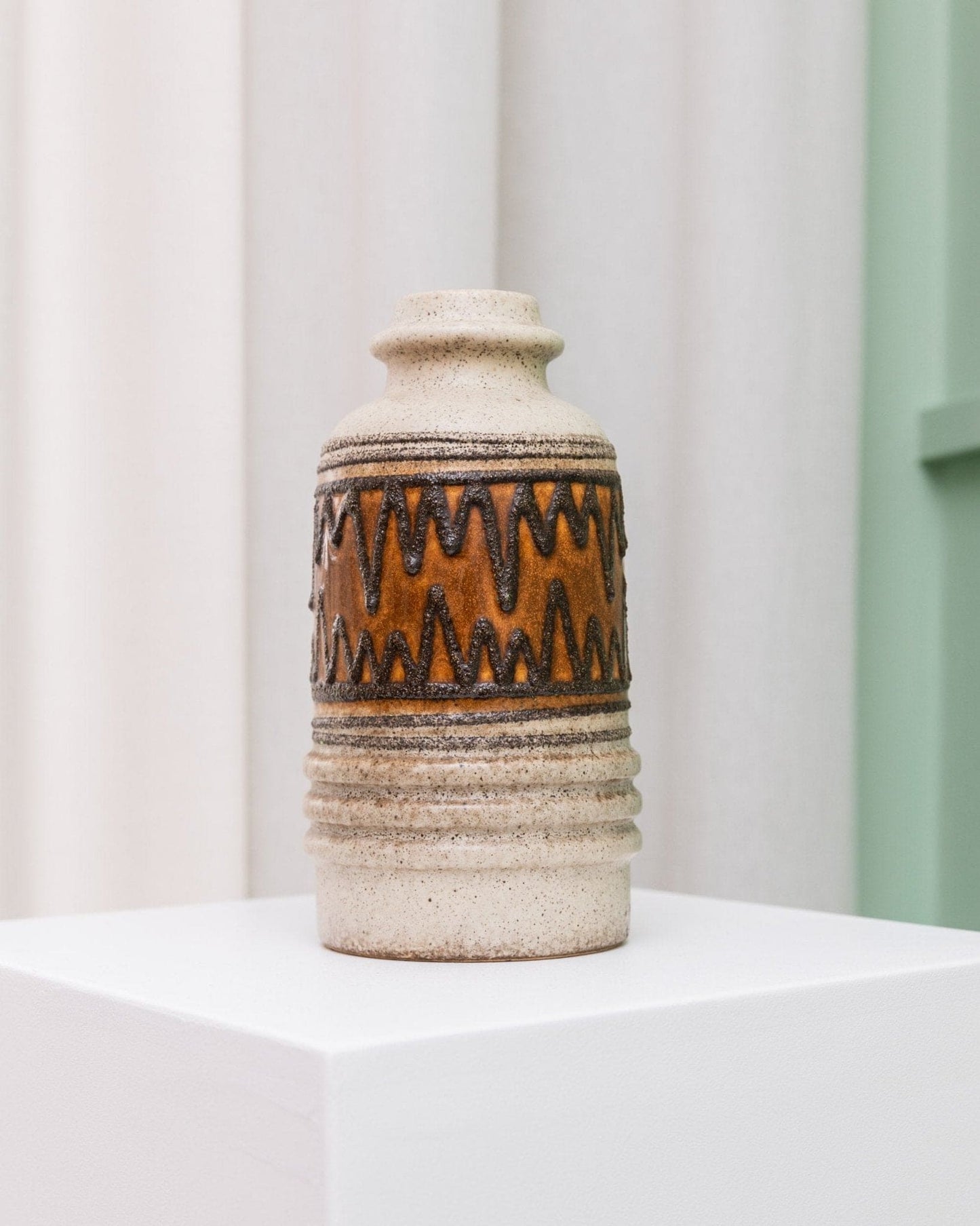 Vintage vase model 2922 by VEB Haldensleben GDR 1960s