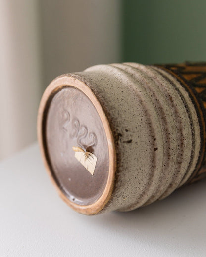 Vintage vase model 2922 by VEB Haldensleben GDR 1960s