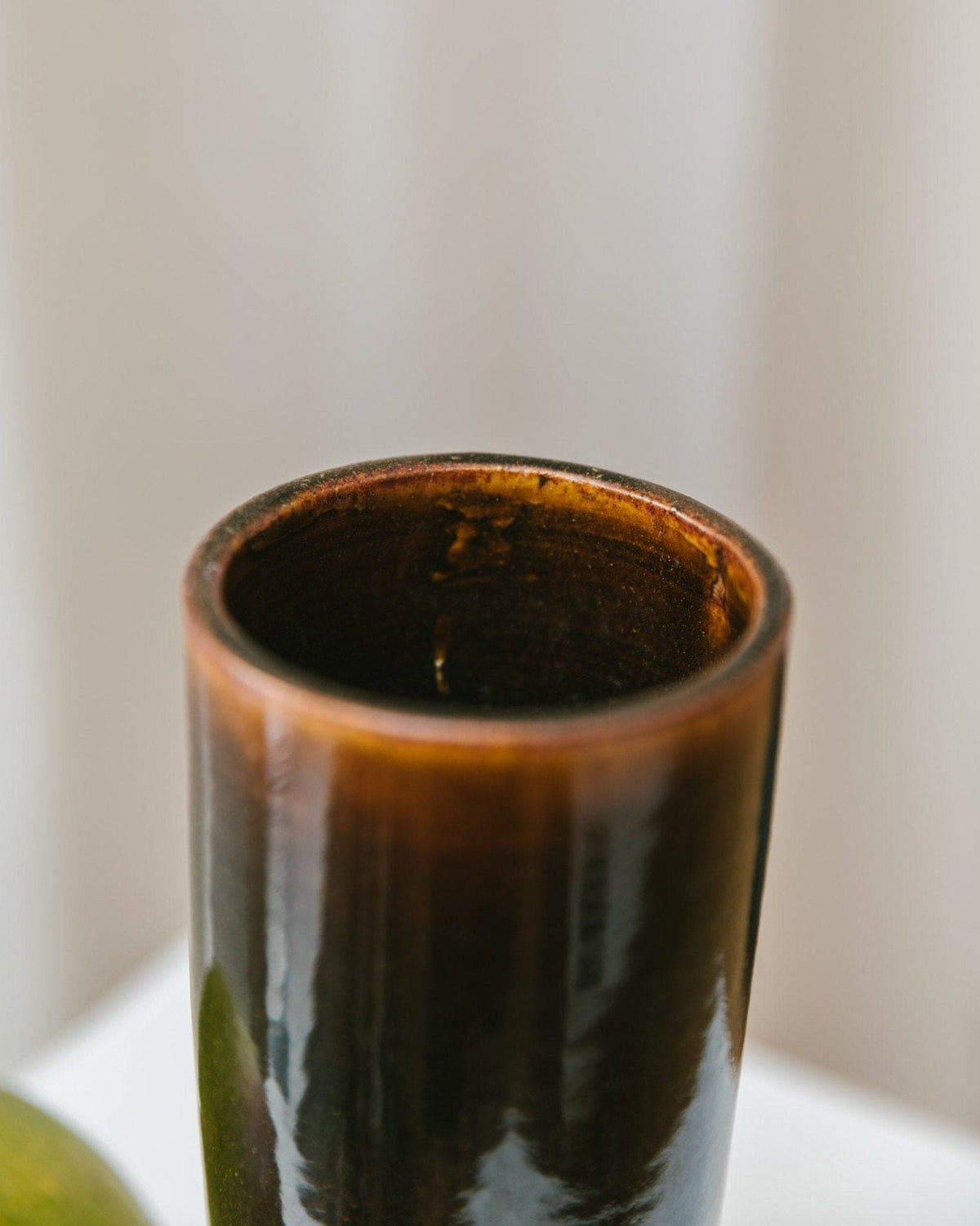 Vase vintage en céramique d'atelier de Werner Baumberger, années 1970
