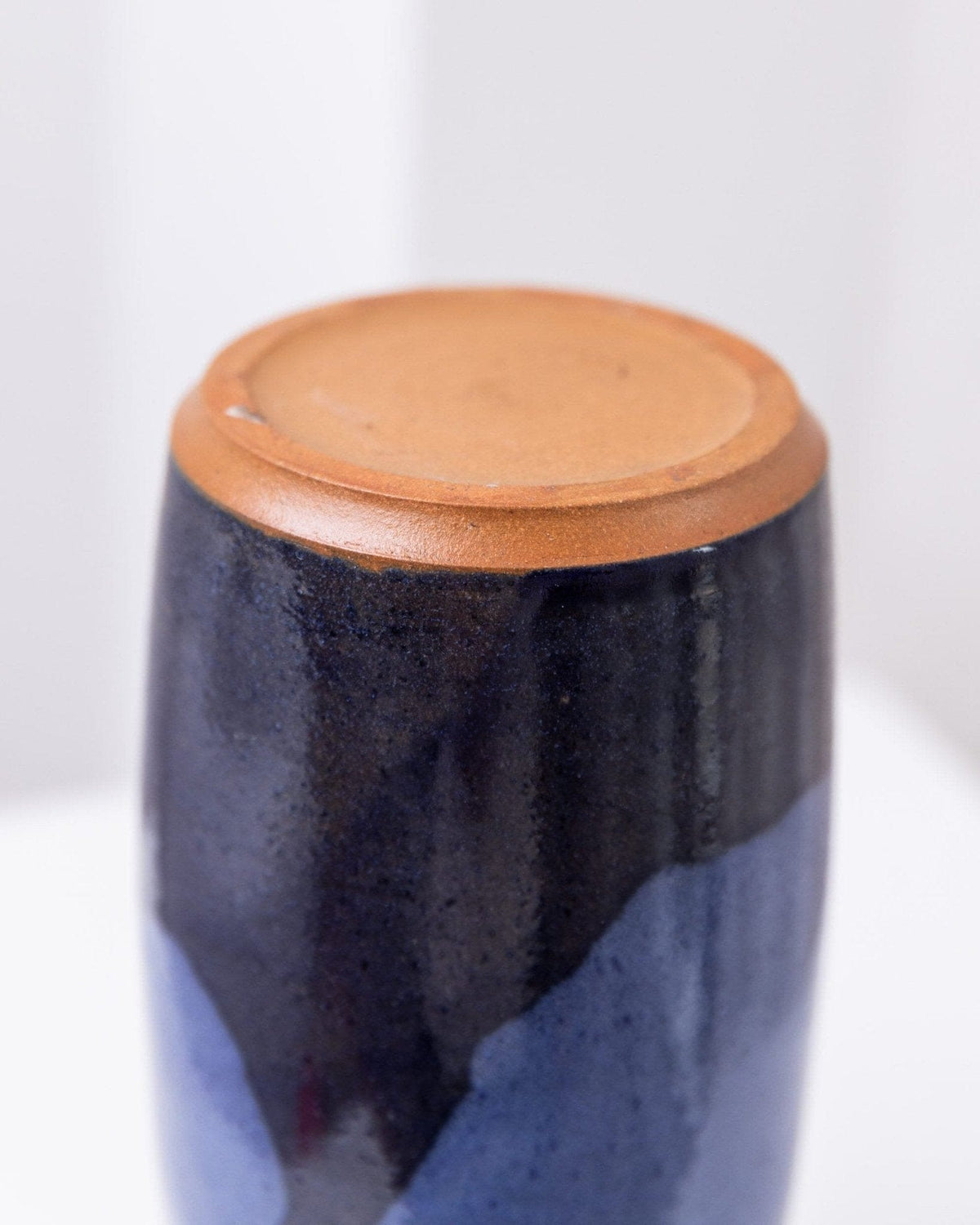 Vase vintage en céramique par Wolfgang Thibault Mid Century McM Design 1970s