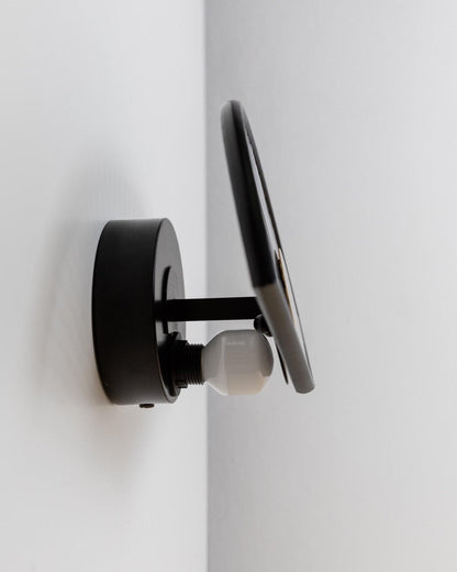 Vintage wall lamp fan-shaped glass tubes and gold metal Hollywood Regency 1980s