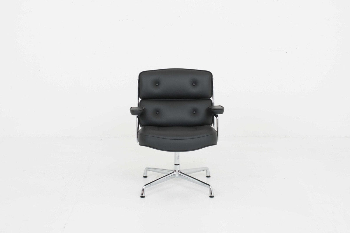 Lobby Chair ES 108 von Charles Eames für Vitra schwarz
