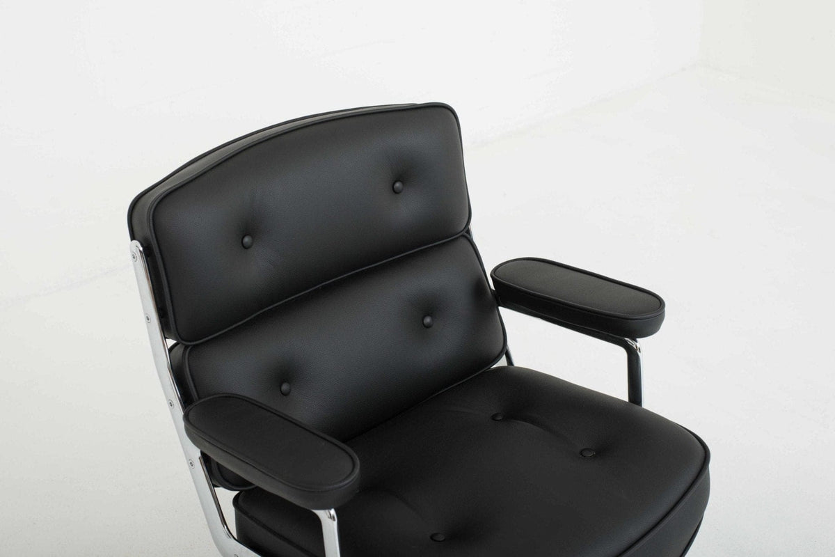 Lobby Chair ES 108 von Charles Eames für Vitra schwarz