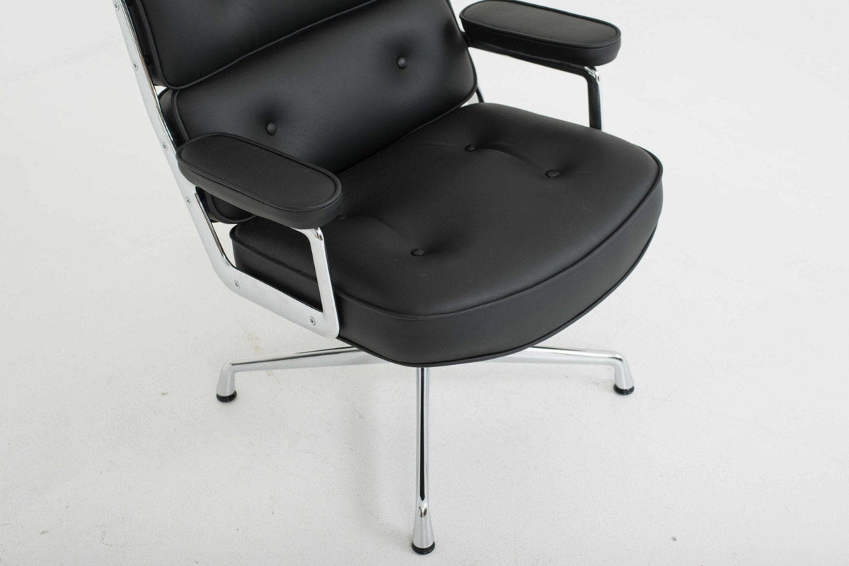 Lobby Chair ES 108 von Charles Eames für Vitra schwarz