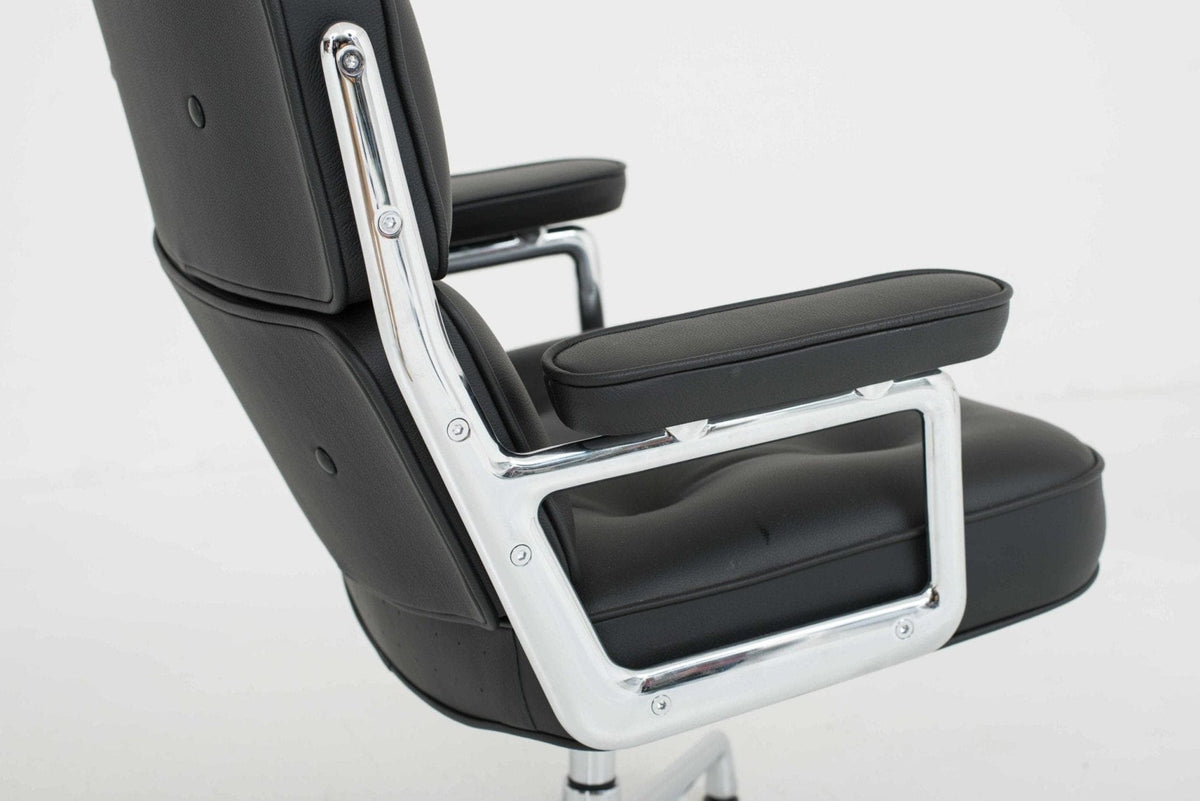 Lobby Chair ES 108 von Charles Eames für Vitra schwarz