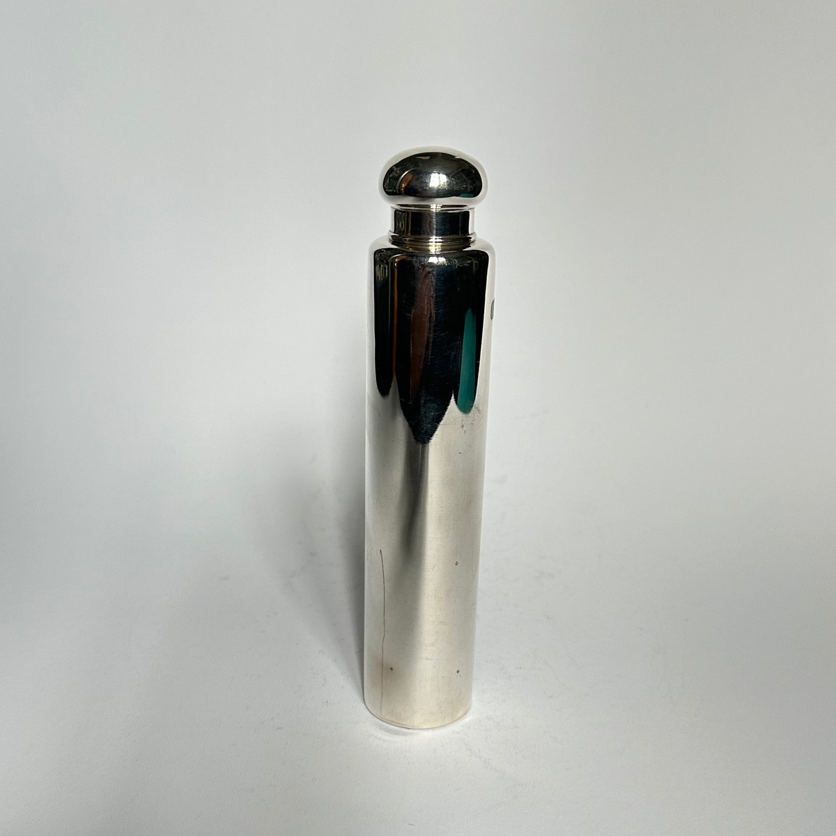 Vintage hip flask model 15238 by Tiffany & Co. Sterling silver circa 1950s