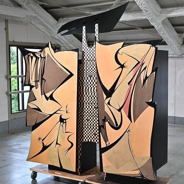 Vintage Kleiderschrank Issey von Christophe Masson