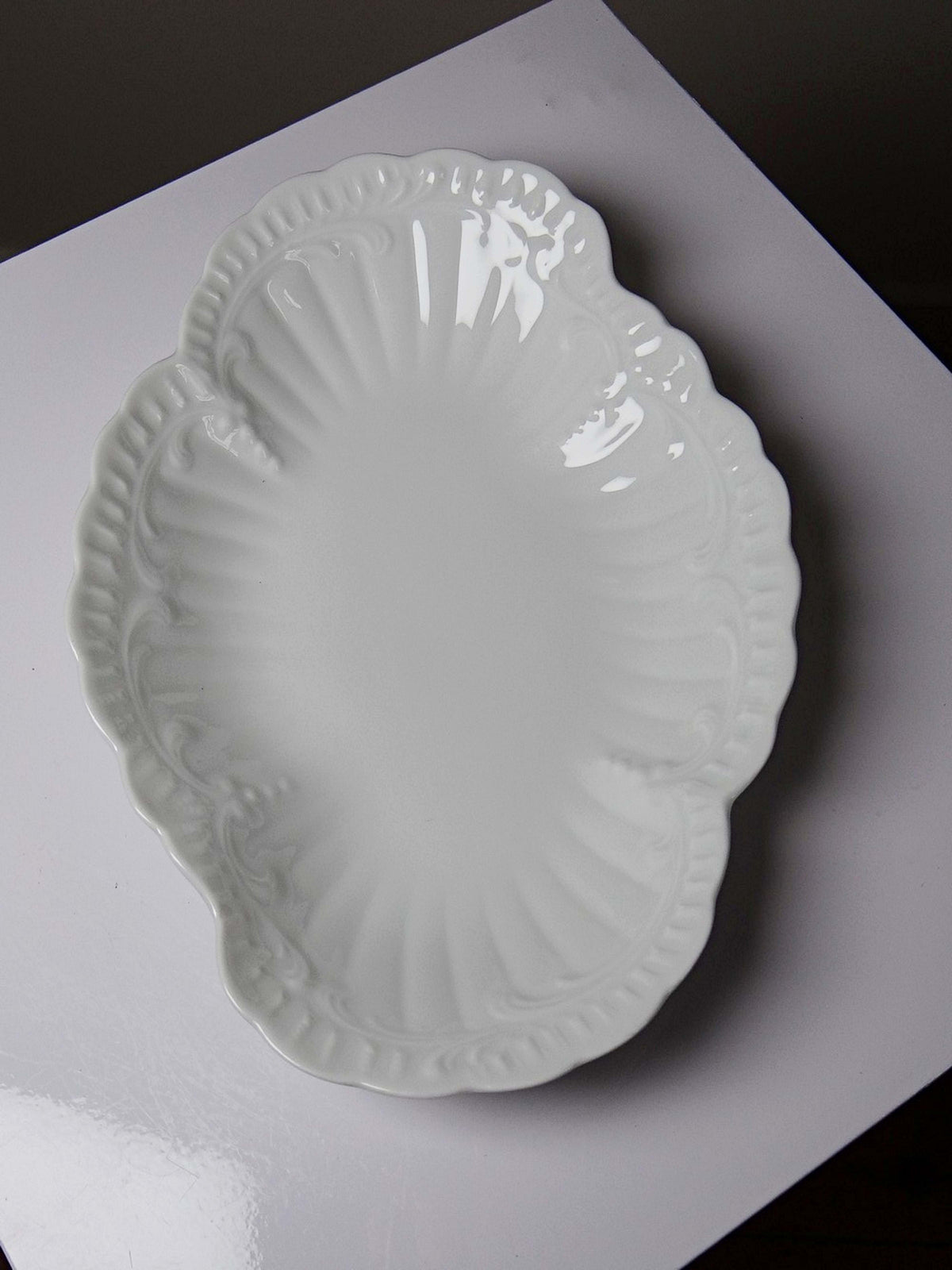 Vintage Schale im Rocaille-Stil von Chastagner Limoges