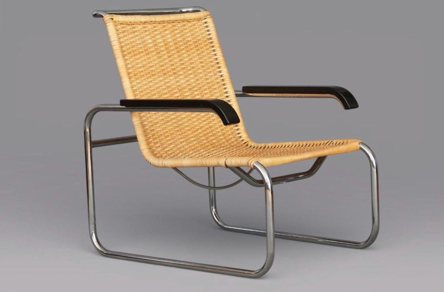 Vintage Freischwinger "B35" von Marcel Breuer für Thonet