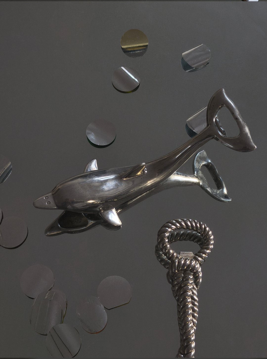 Vintage Flaschenöffner Dolphin