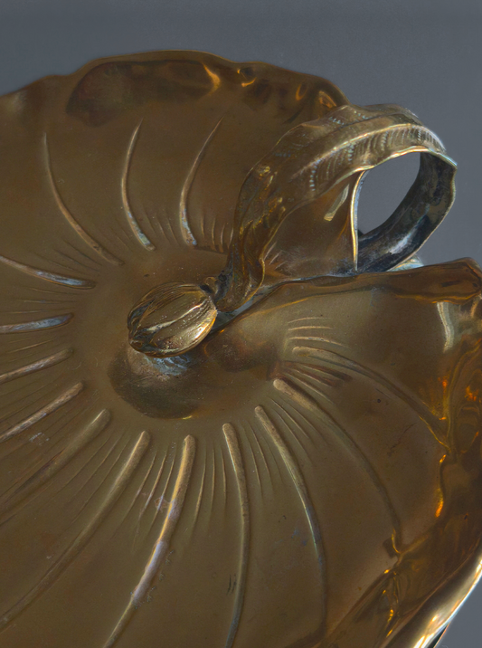 Vintage Schale Leaf