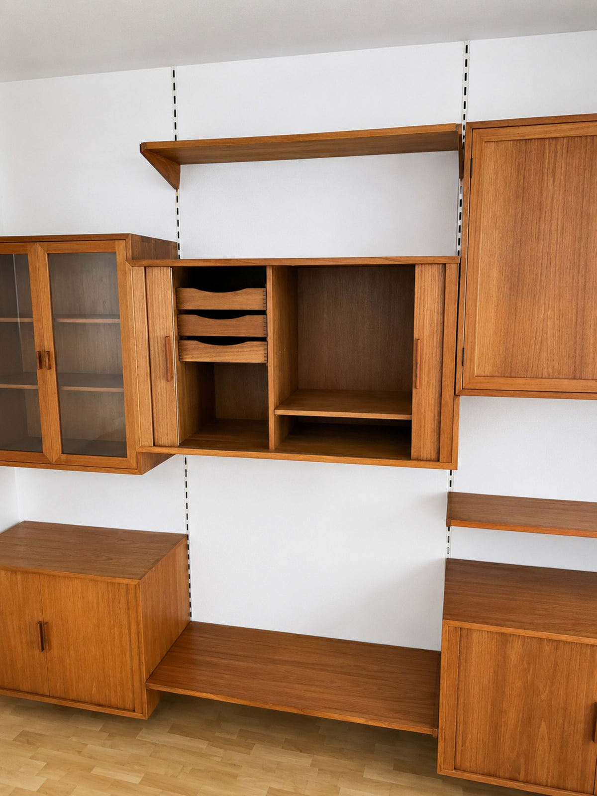Vintage Teak-Schrankwand von Kai Kristiansen