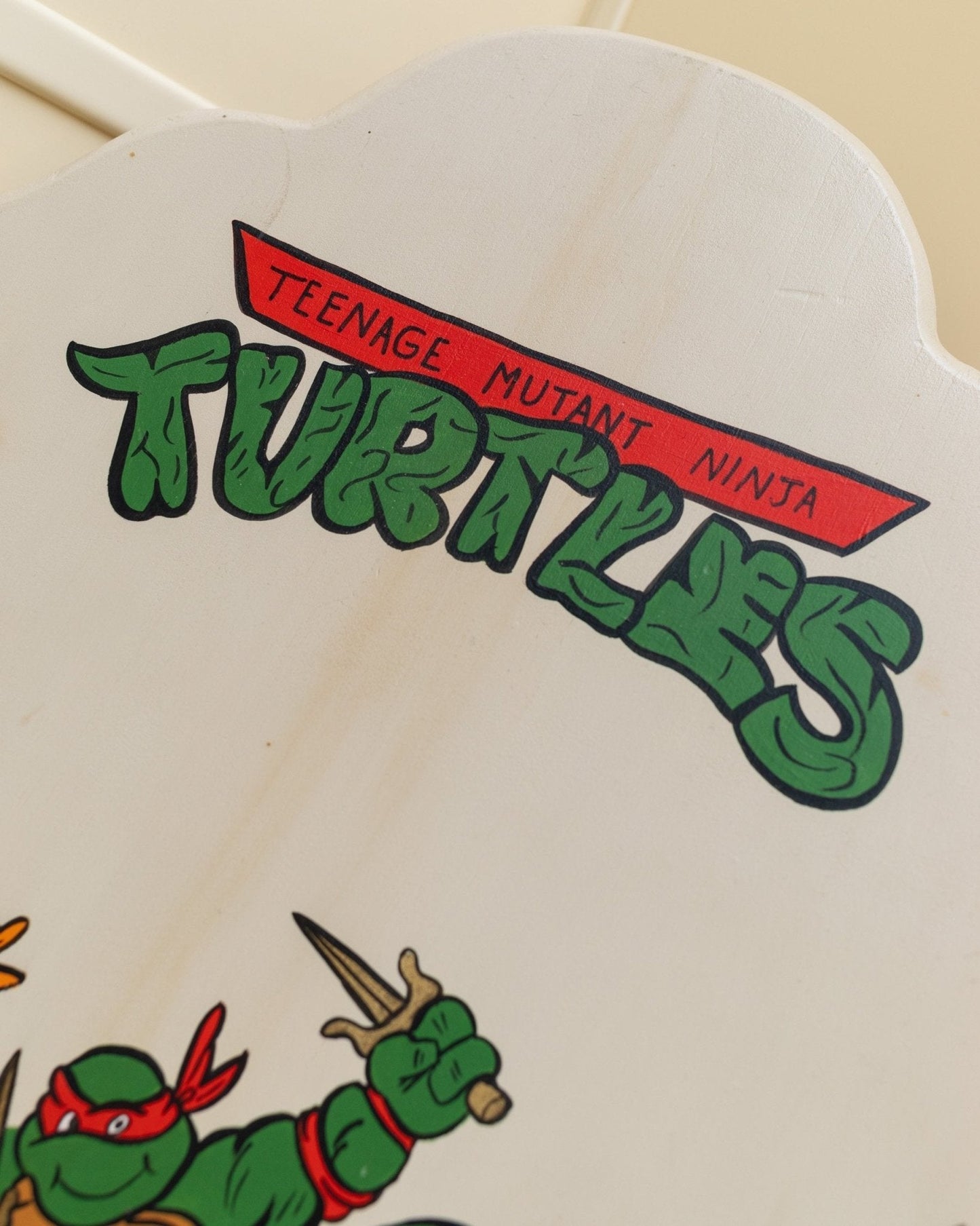 Vintage Kleiderschrank Teenage Mutant Ninja Turtles Motiv Unikat
