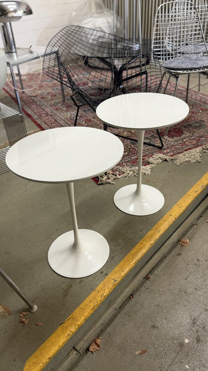 Set von 2 Vintage Beistelltische Tulip von Eero Saarinen für Knoll International