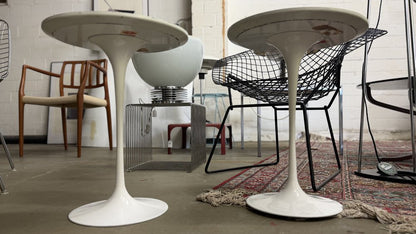 Set von 2 Vintage Beistelltische Tulip von Eero Saarinen für Knoll International