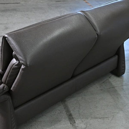 Vintage Sofa LUGANO von erpo, 2-Sitzer, verstellbar, Leder