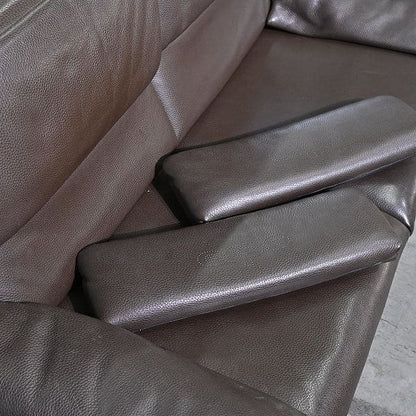 Vintage Sofa LUGANO von erpo, 2-Sitzer, verstellbar, Leder