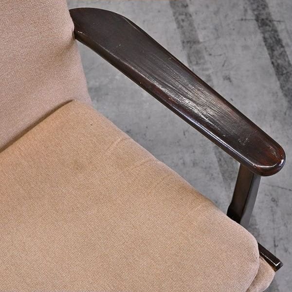 Vintage Armlehnstuhl von Parker Knoll, Highback, Buche