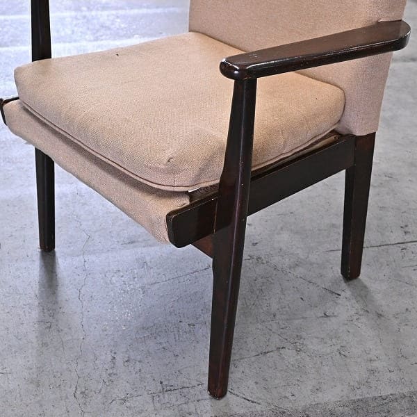 Vintage Armlehnstuhl von Parker Knoll, Highback, Buche