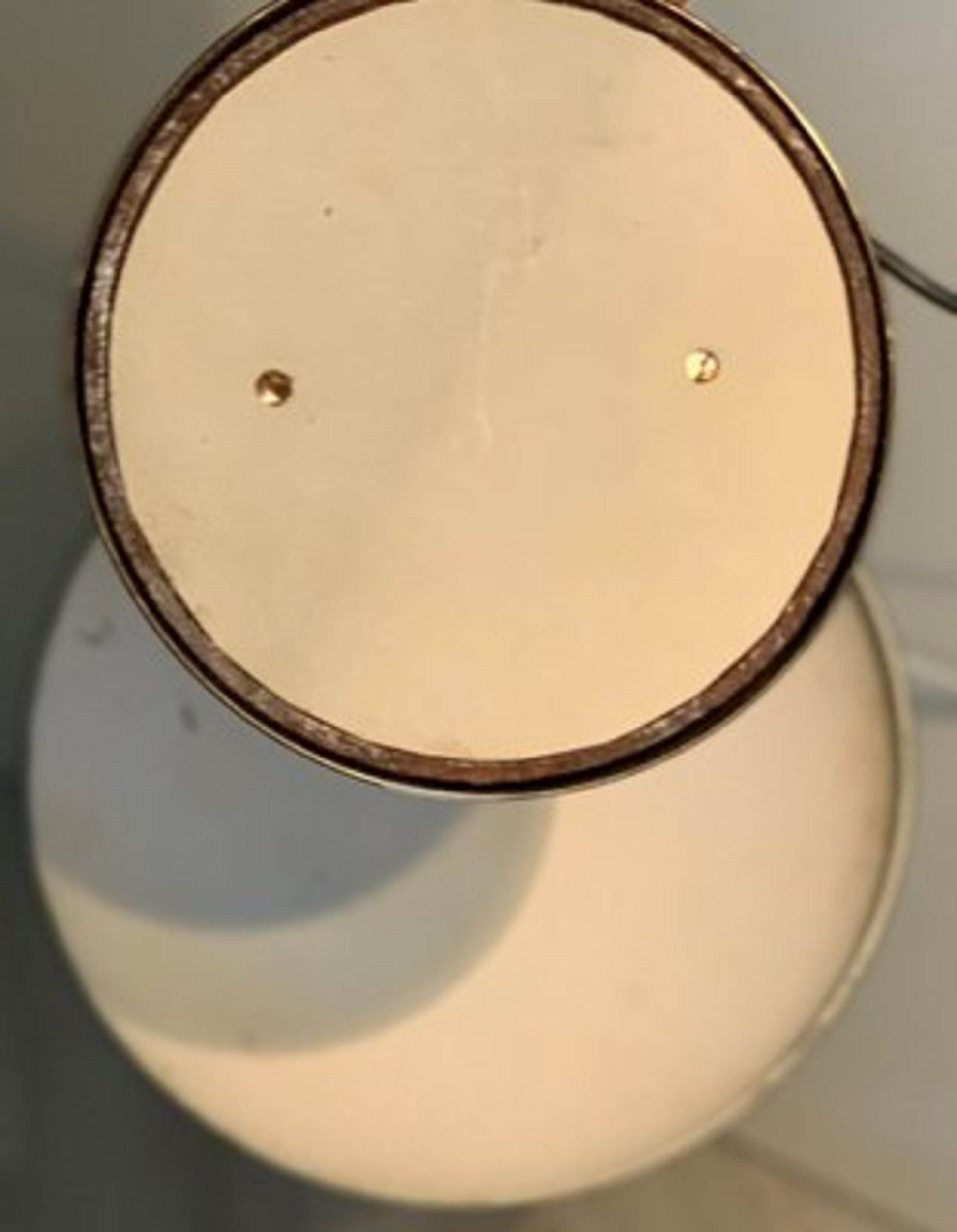 Vintage Tischlampe President 6750 von Christian Dell für Kaiser Idell goldfarben