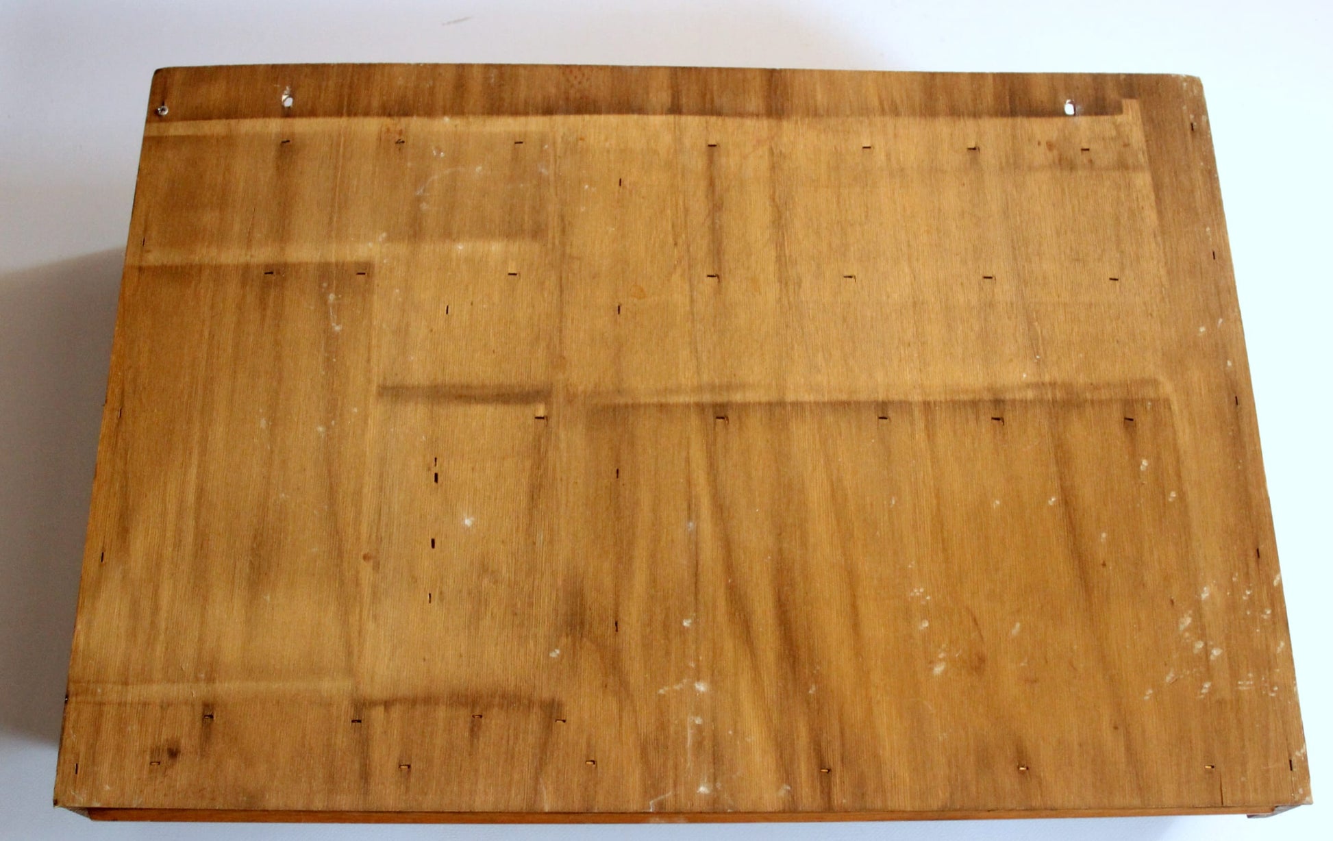 Vintage Wandregal Gewürzregal aus Holz, Mid Century